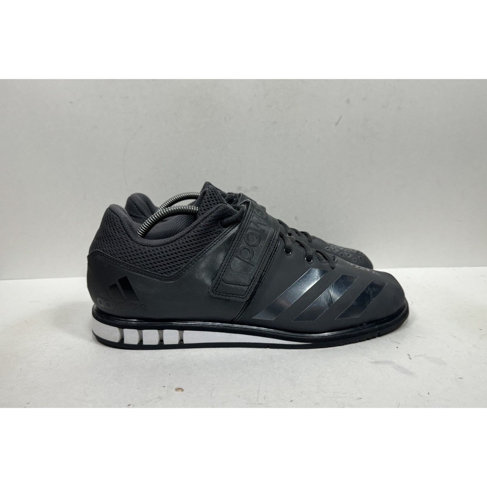 Adidas‎ Powerlift 3.1 Shoes Mens Size 10.5 Black Weightlifting Sneakers BA8019